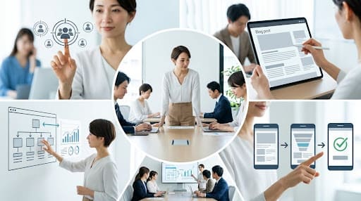 SEOマーケティングのメリット。集客の自動化、広告費削減、信頼向上