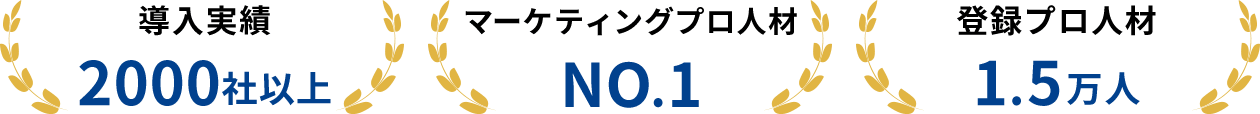 マーケティングプロ人材 NO.1